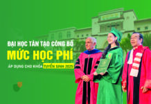 Học phí trường đại học tân tạo