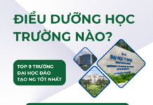 Điều dưỡng học trường nào