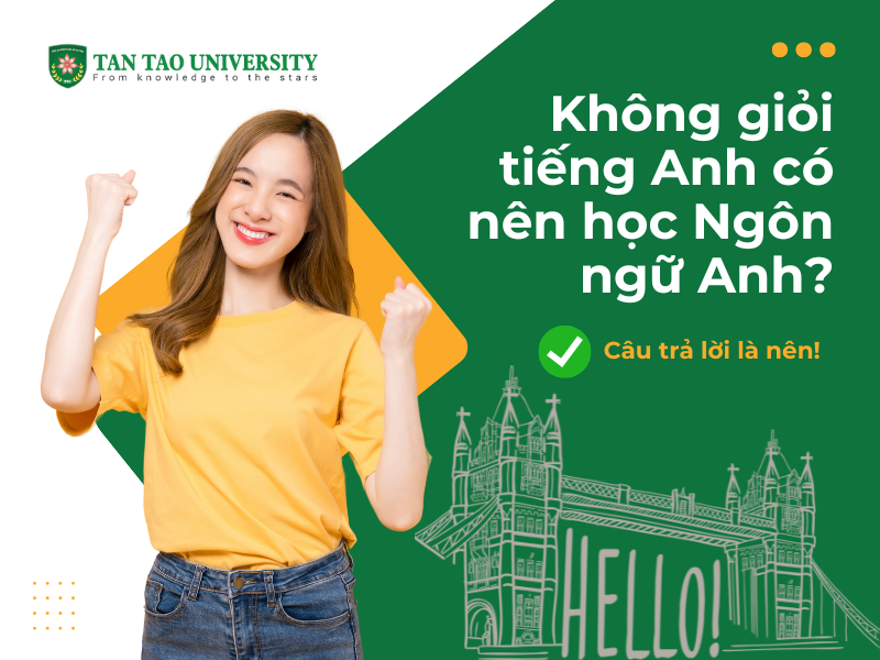Không giỏi tiếng Anh có nên học Ngôn ngữ Anh? 1 Không giỏi tiếng Anh có nên học ngôn ngữ Anh
