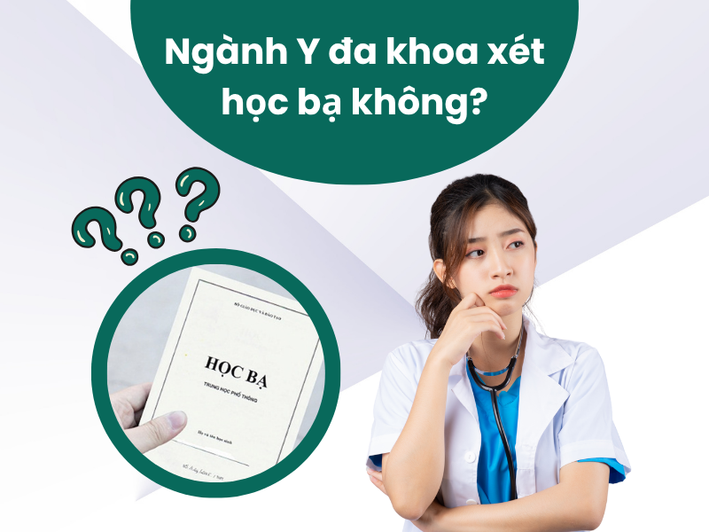Xét học bạ ngành Y đa khoa và những điều quan trọng cần biết 1 Ngành Y đa khoa xét học bạ không