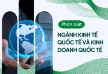 Phân biệt ngành Kinh tế quốc tế và Kinh doanh quốc tế