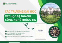 xét học bạ ngành công nghệ thông tin