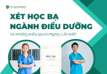 Xét học bạ ngành Điều dưỡng