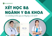 Xét học bạ ngành Y đa khoa