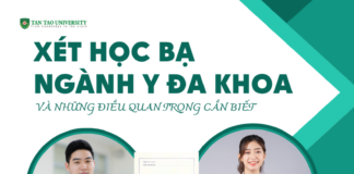 Xét học bạ ngành Y đa khoa