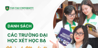 các trường xét tuyển học bạ ngành marketing