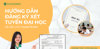Đăng ký xét tuyển đại học
