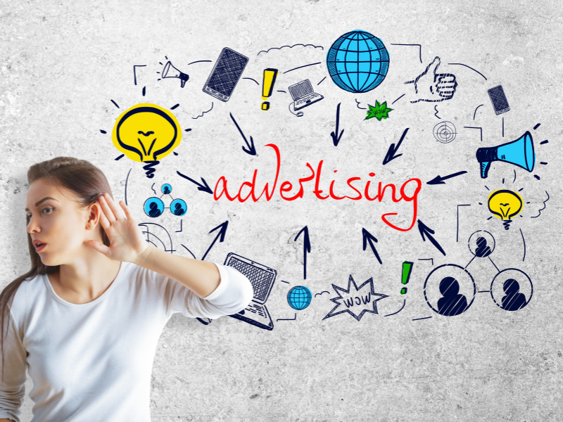 Marketing có những mảng nào? Tốt nghiệp ngành Marketing ra làm công việc gì? 2 Quảng cáo (Advertising)