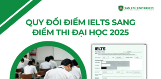 Quy đổi điểm IELTS sang điểm thi đại học 2025