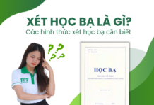 Xét học bạ là gì