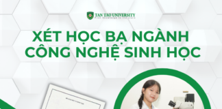 Xét học bạ ngành công nghệ sinh học