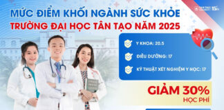 Công bố điểm sản chính thức khối ngành y