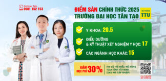 Điểm chuẩn ngành Y
