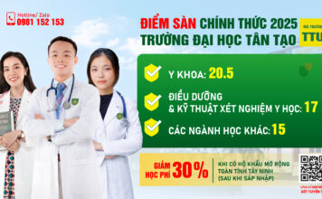 Điểm chuẩn ngành Y