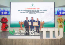 lễ công bố quyết định nhận giấy chứng nhận kiểm định chất lượng cơ sở đào tạo