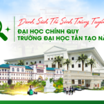Danh sách trúng tuyển Trường Đại học Tân Tạo