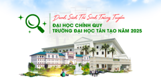 Danh sách trúng tuyển Trường Đại học Tân Tạo