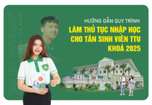 Hướng dẫn nhập học trường đại học Tân Tạo