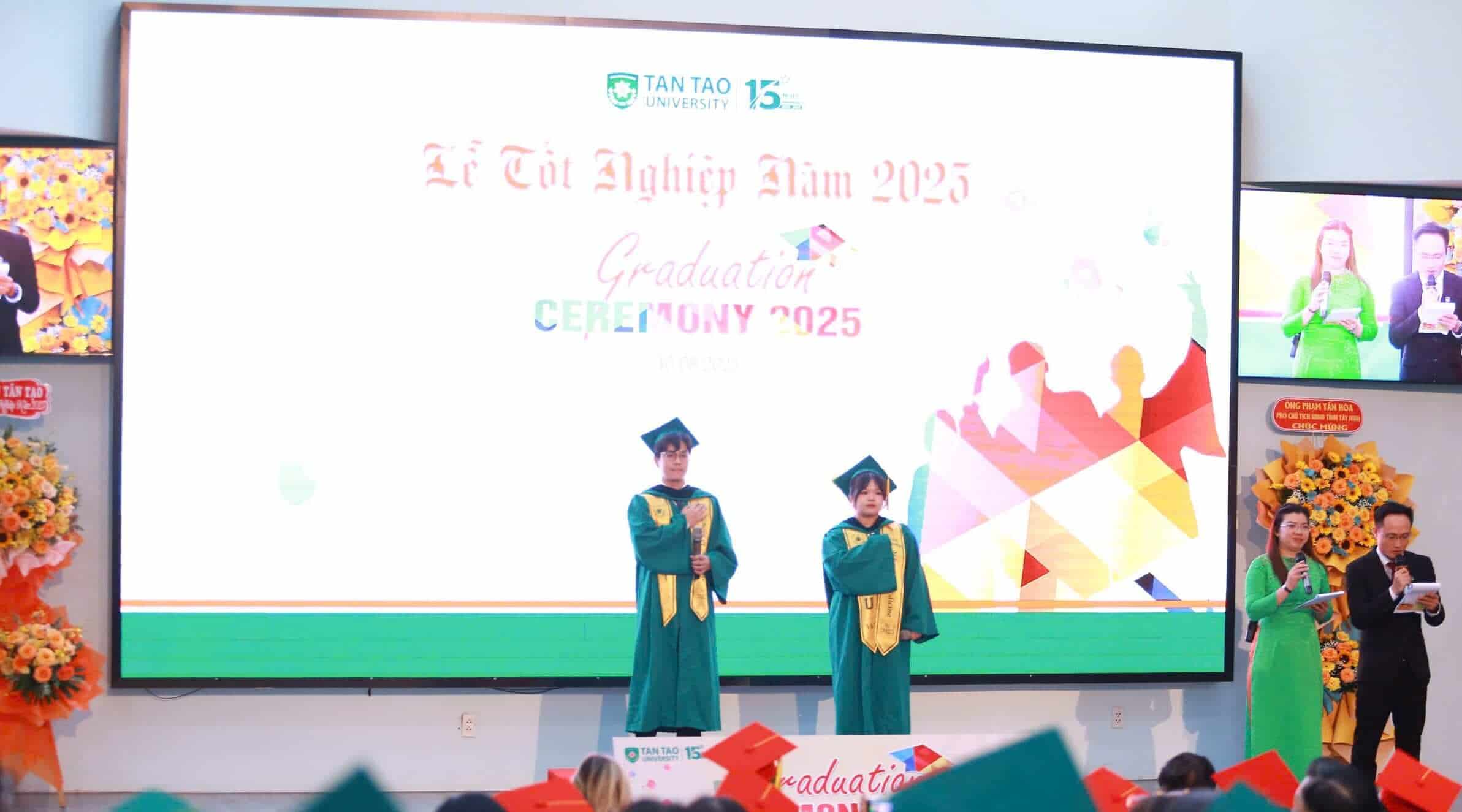 TRƯỜNG ĐẠI HỌC TÂN TẠO TỔ CHỨC LỄ TỐT NGHIỆP NĂM 2025 10 Lễ tốt nghiệp tại Trường Đại học Tân Tạo năm 2025