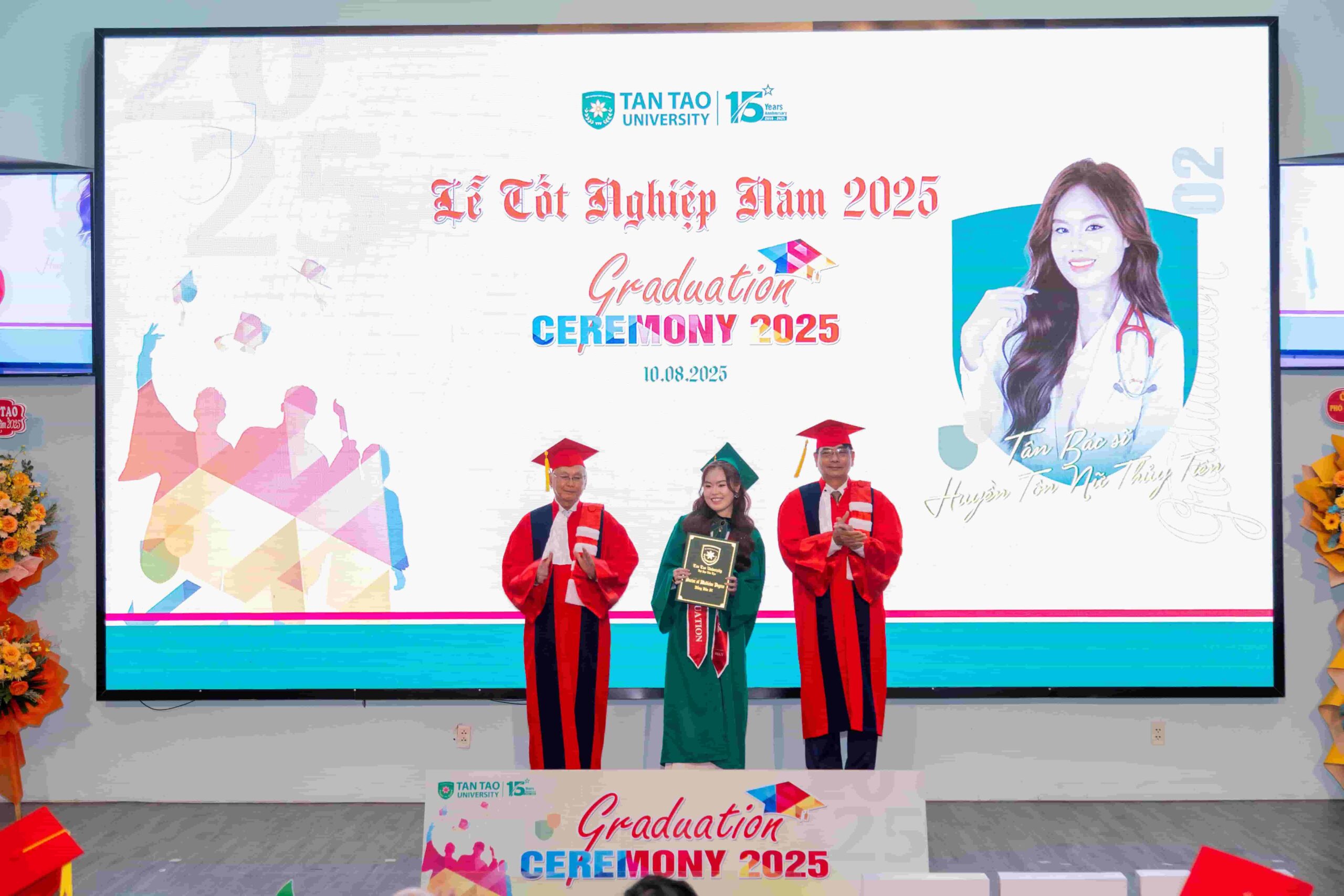 TRƯỜNG ĐẠI HỌC TÂN TẠO TỔ CHỨC LỄ TỐT NGHIỆP NĂM 2025 11 Lễ tốt nghiệp tại Trường Đại học Tân Tạo năm 2025