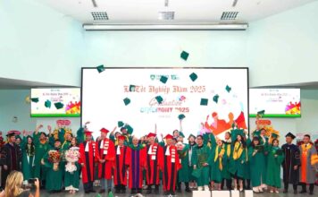 Lễ tốt nghiệp tại Trường Đại học Tân Tạo năm 2025