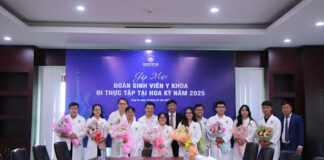 Sinh viên Y Khoa Đại học Tân Tạo chuẩn bị trước chuyến thực tập tại Hoa Kỳ năm 2025