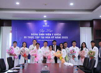 Sinh viên Y Khoa Đại học Tân Tạo chuẩn bị trước chuyến thực tập tại Hoa Kỳ năm 2025
