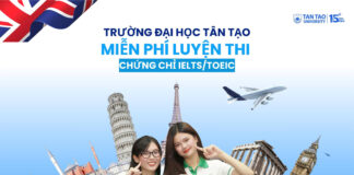 Trường Đại Học Tân Tạo Miễn Phí Luyện Thi