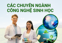 Các chuyên ngành công nghệ sinh học