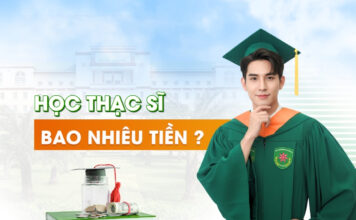 Học thạc sĩ bao nhiêu tiền