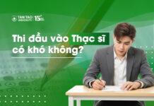 Thi đầu vào thạc sĩ có khó không