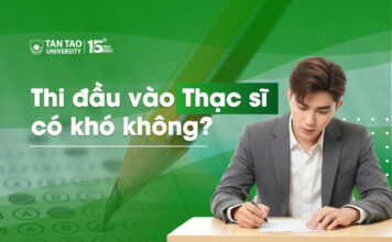 Thi đầu vào thạc sĩ có khó không