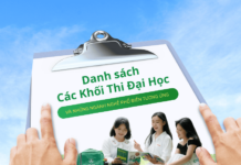 Danh sách Các Khối Thi Đại Học