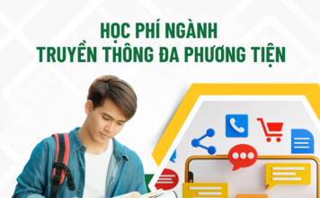 Học phí ngành truyền thông đa phương tiện