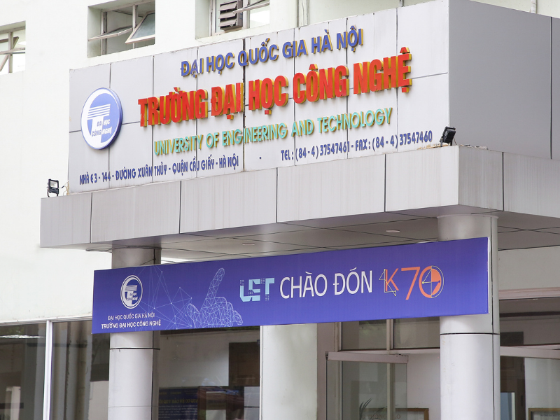 Học nông nghiệp công nghệ cao ở đâu? Top 6 trường đào tạo tốt tại Việt Nam 3 Trường Đại học Công nghệ (UET) - Đại học Quốc gia Hà Nội