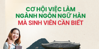 Cơ hội việc làm ngành ngôn ngữ Hàn