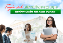 Liên thông đại học ngành quản trị kinh doanh