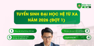 Tuyển sinh đại học hệ từ xa năm 2026 (đợt 1) - Trường Đại Học Tân Tạo