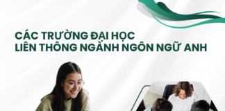Các Trường đại học liên thông ngành ngôn ngữ Anh
