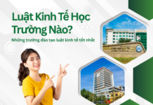 Luật kinh tế học trường nào?