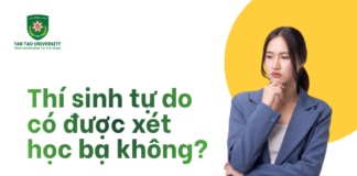 Thí sinh tự do có được xét học bạ không?
