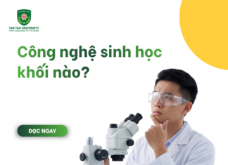 Công nghệ sinh học khối nào?