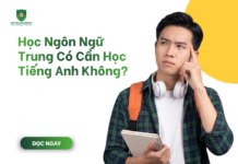 Học Ngôn Ngữ Trung Có Cần Học Tiếng Anh Không