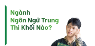 ngành ngôn ngữ trung thi khối nào