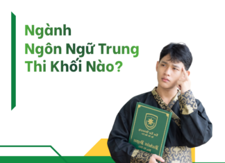 ngành ngôn ngữ trung thi khối nào