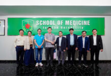 Trường Đại học Tân Tạo đón tiếp GS. Byung-Il Yeh (Đại học Yonsei) và BS. Lê Bình Phương (Giám đốc AACI)