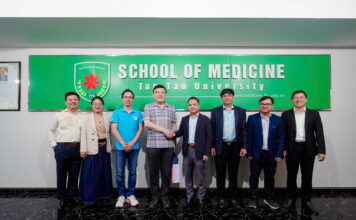 Trường Đại học Tân Tạo đón tiếp GS. Byung-Il Yeh (Đại học Yonsei) và BS. Lê Bình Phương (Giám đốc AACI)