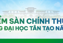 CÔNG BỐ ĐIỂM SÀN CHÍNH THỨC CỦA TRƯỜNG ĐẠI HỌC TÂN TẠO 2026