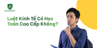 Luật kinh tế có học toán cao cấp không?