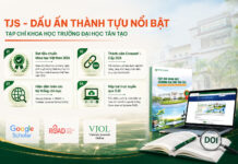TẠP CHÍ KHOA HỌC TRƯỜNG ĐẠI HỌC TÂN TẠO KHẲNG ĐỊNH UY TÍN, TỪNG BƯỚC HỘI NHẬP HỌC THUẬT QUỐC TẾ